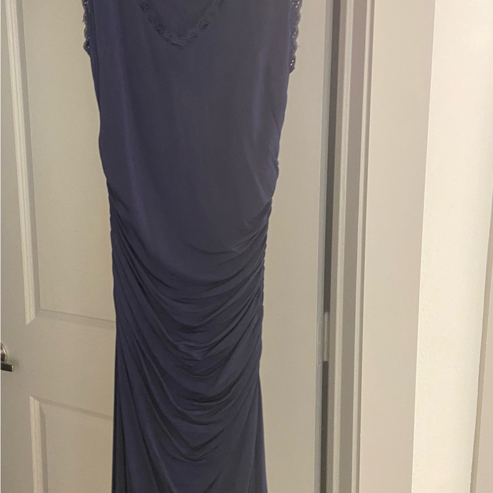 Loveshackfancy navy dress